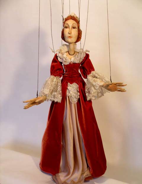 Дама Ариадна Авторская марионетка купить на сайте dolls-puppets.com ...