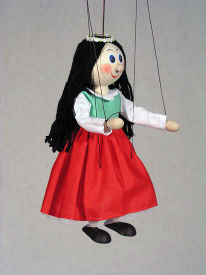 Танцовщица марионетка деревянная купить на сайте dolls-puppets.com ...
