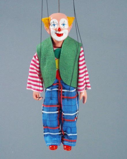Клоун Бим марионетка классическая купить на сайте dolls-puppets.com ...