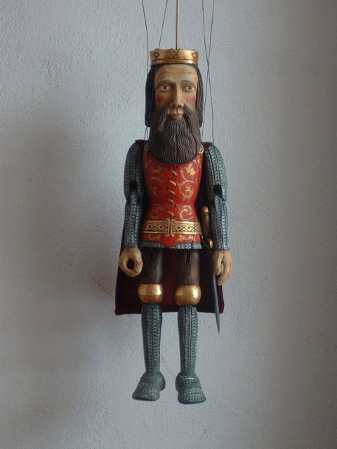 Король Вацлав марионетка купить на сайте dolls-puppets.com, RU006 ...