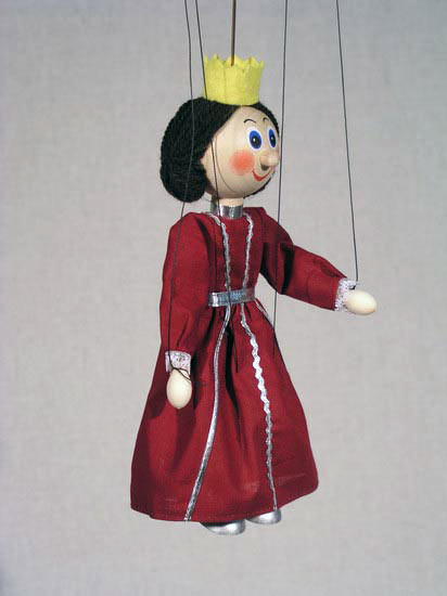 Королева Альма деревянная марионетка                 