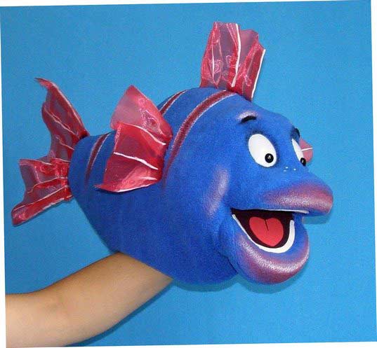 Рыбка Немо кукла чревовещателя               