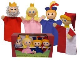 Королевская семья перчаточные куклы