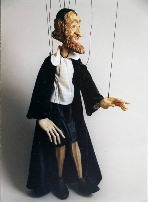 Рабби Авигдор марионетка купить на сайте dolls-puppets.com, 60cm, LP036 ...