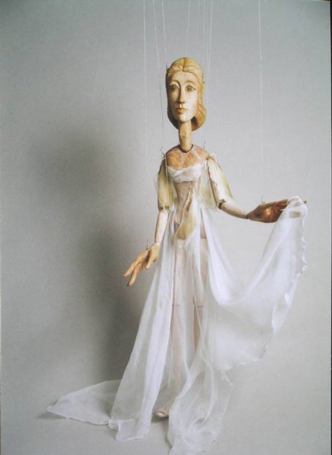 Муза Клио марионетка купить на сайте dolls-puppets.com, 60cm, LP040 ...