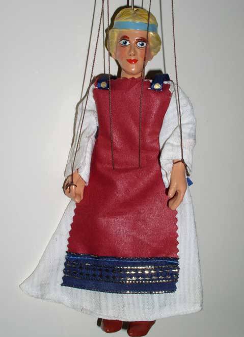 Жена викинга марионетка классическая купить на сайте dolls-puppets.com ...