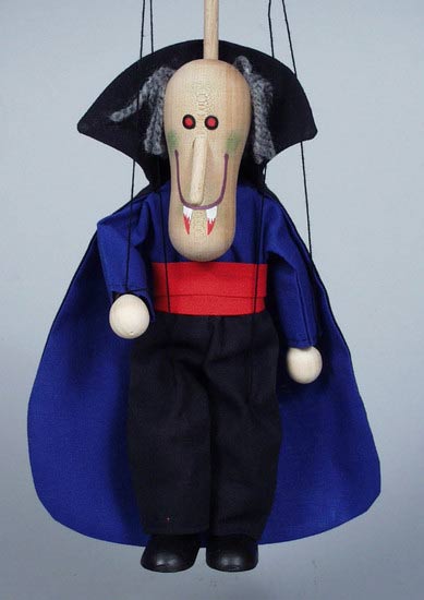 Дракула марионетка деревянная купить на сайте dolls-puppets.com , MA232 ...