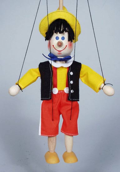 Буратино марионетка деревянная купить на сайте dolls-puppets.com ...