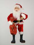 Дед Мороз Санта Клаус декоративная марионетка                 